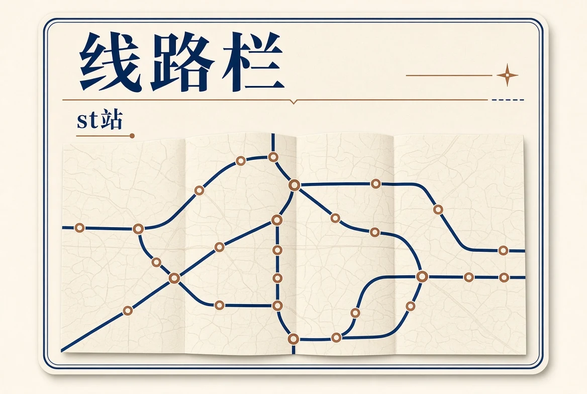 线路栏叙事路线